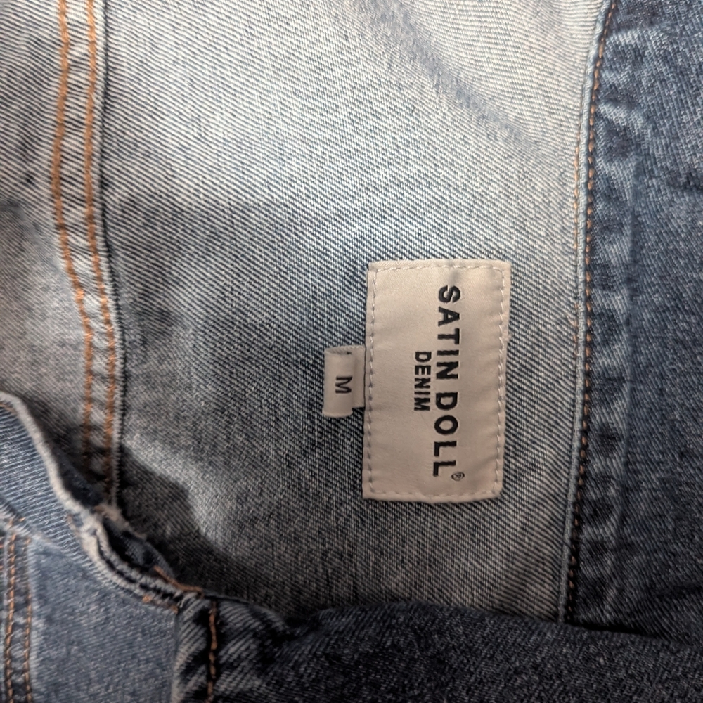 Satin Doll Denim Jacket Women